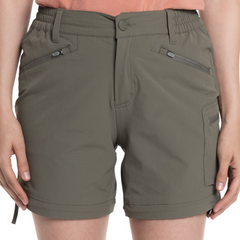 PANTALON KANNU DESMONTABLE MUJER VERDE