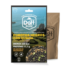 RACION DAFF POROTOS NEGROS CON QUINOA 260GRS