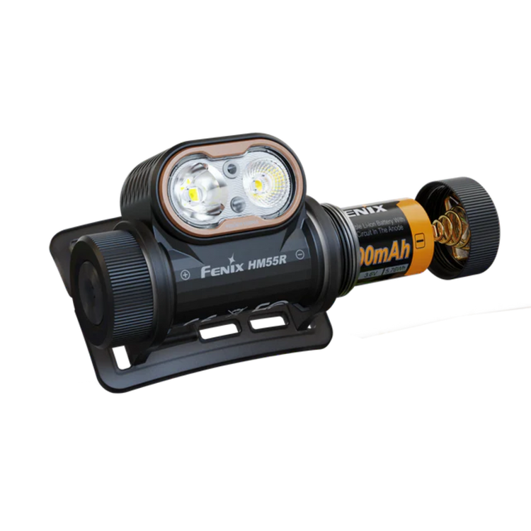 LINTERNA FRONTAL FENIX HM55R NEGRA