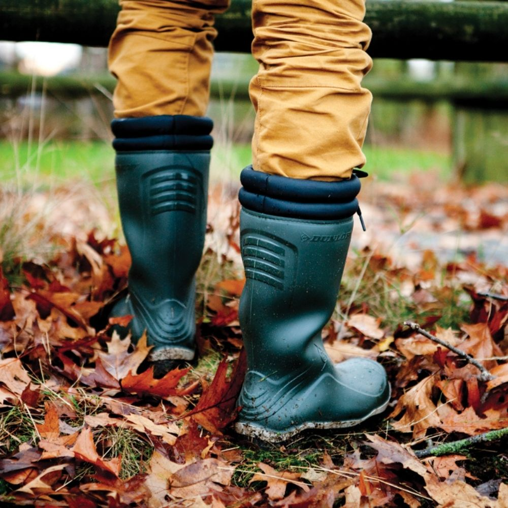 BOTA DE AGUA DUNLOP BLIZZARD FUR LINING | VERDE