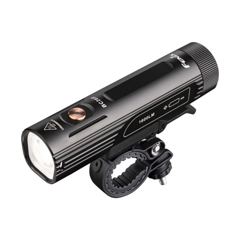 KIT LINTERNA BICICLETA FENIX BC26R + BC05R V2.0 | 1600 LUMENES