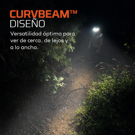 LINTERNA FRONTAL NEBO CURVBEAM 600 LUMEN