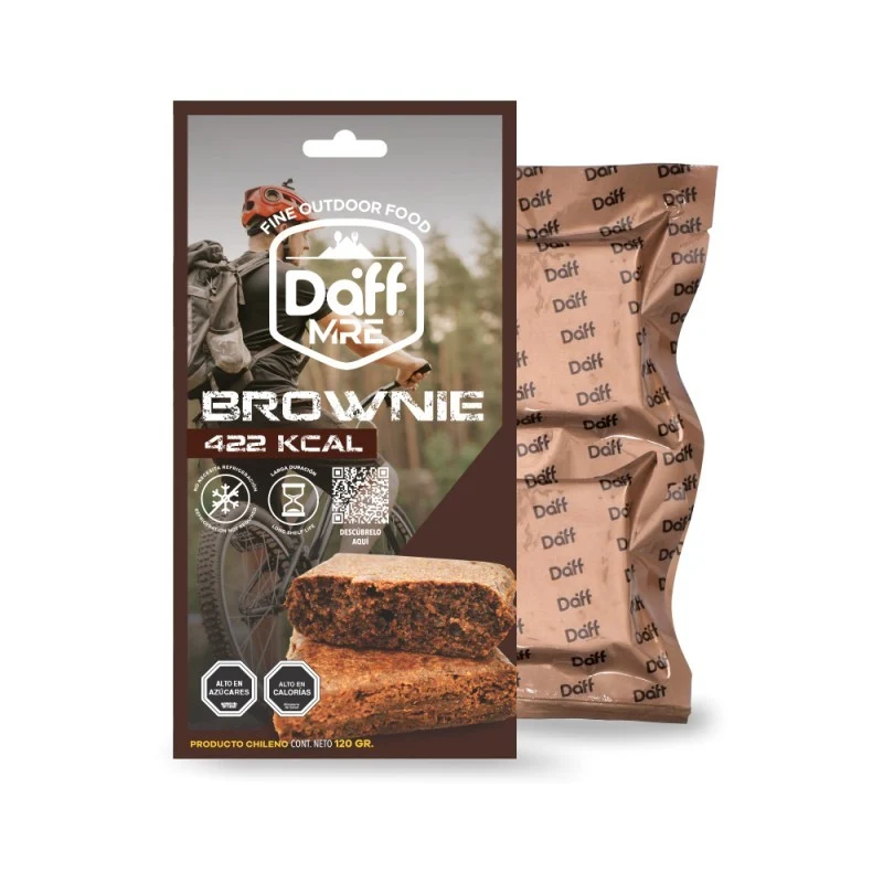 RACIÓN DAFF BROWNIE POUCH 120 GRS