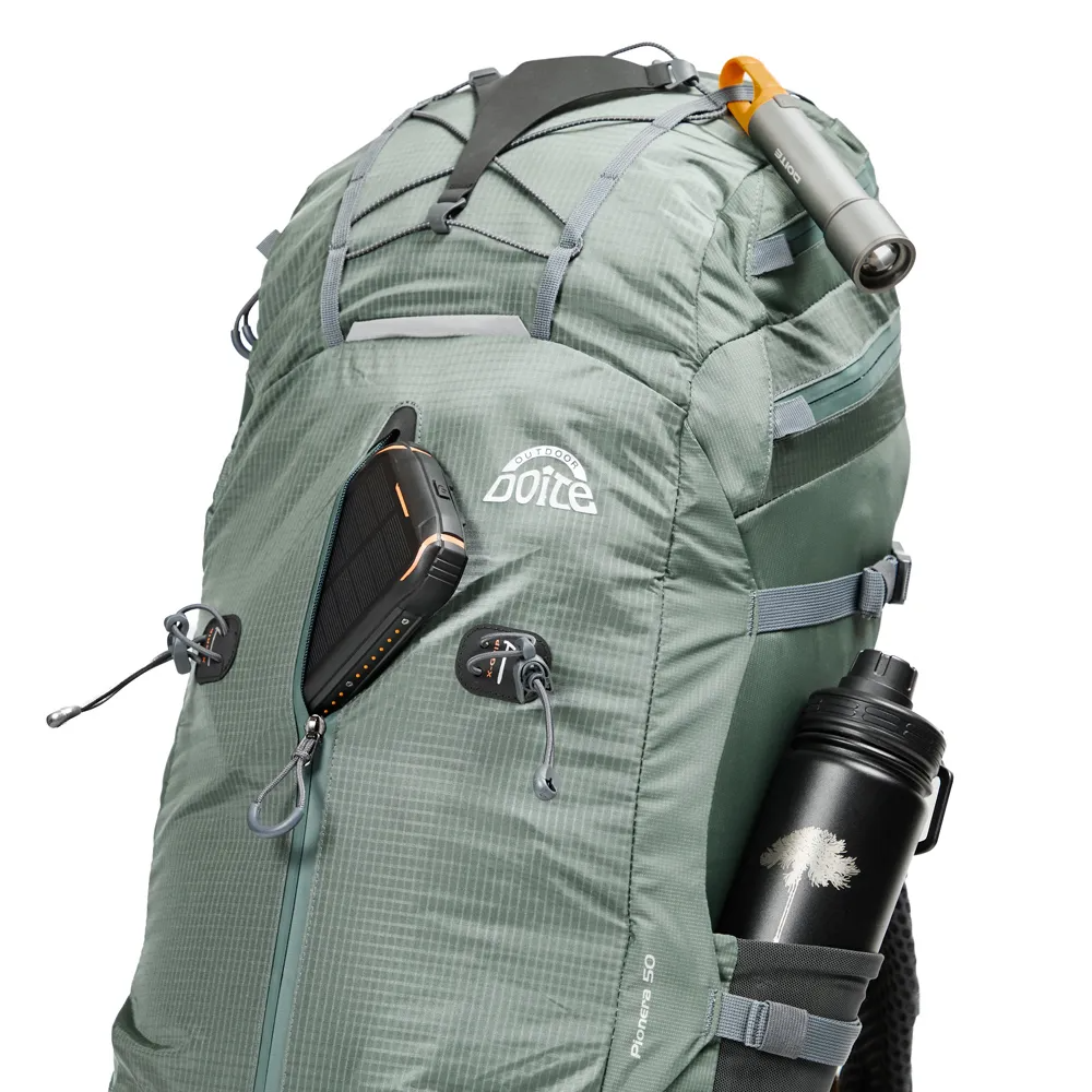 MOCHILA EXCURSION DOITE PIONERA GREEN 50 LTS