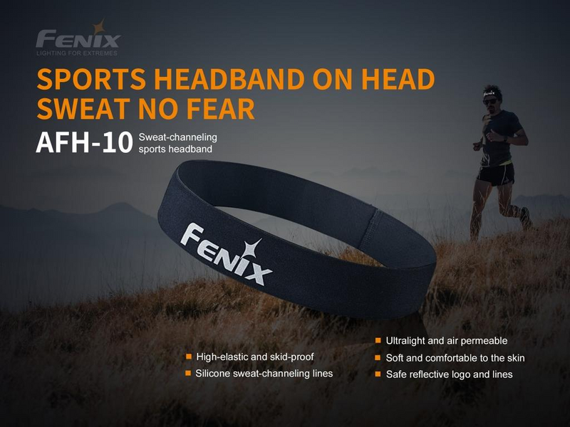 CINTILLO REFLECTANTE FENIX AFH-10 GRIS