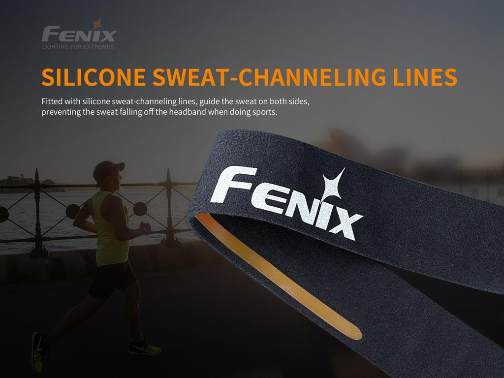 CINTILLO REFLECTANTE FENIX AFH-10 NEGRO