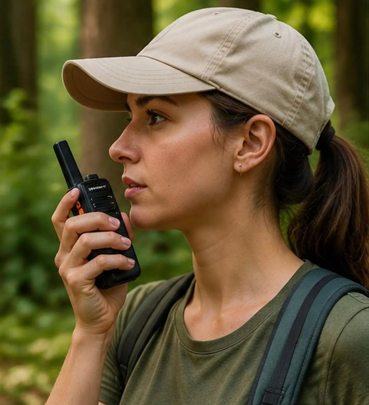 Pack Radio Transmisor Walkie Talkie Negro Frecuencia 400-470MHz