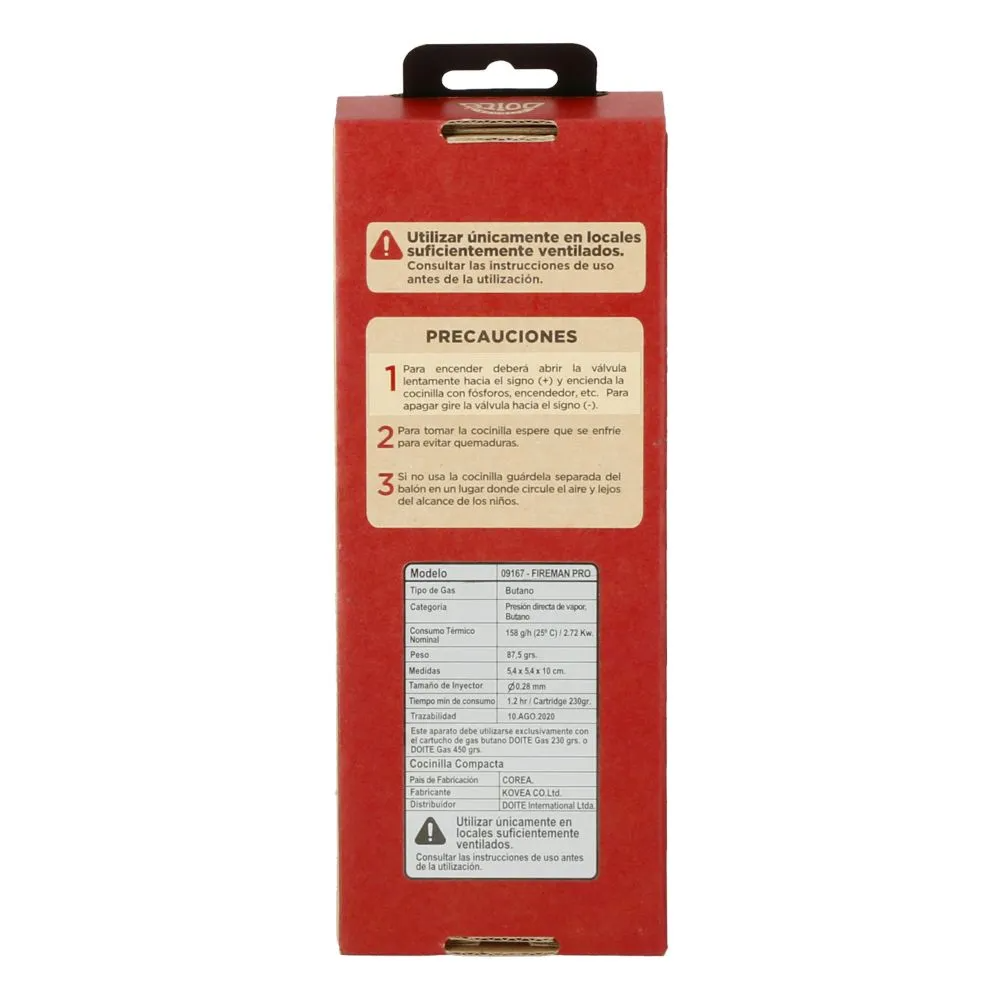 COCINILLA COMPACTA DOITE FIREMAN PRO