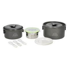 SET COCINA COOKER 3 PERSONAS GRIS DOITE