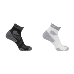 CALCETIN SALOMON AERO ANKLE R+L BLANCO RUNNING