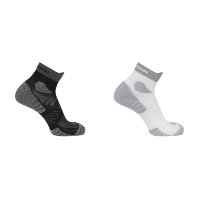 CALCETIN SALOMON AERO ANKLE R+L BLANCO RUNNING