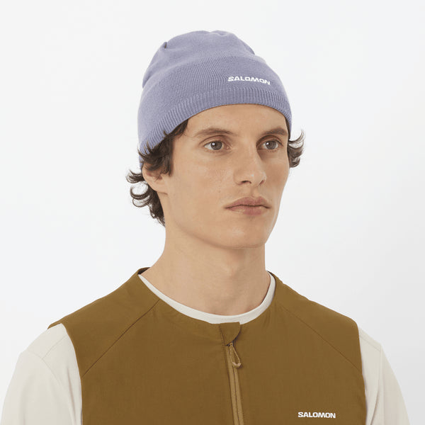 GORRO BEANIE SALOMON BLUE GRANITE