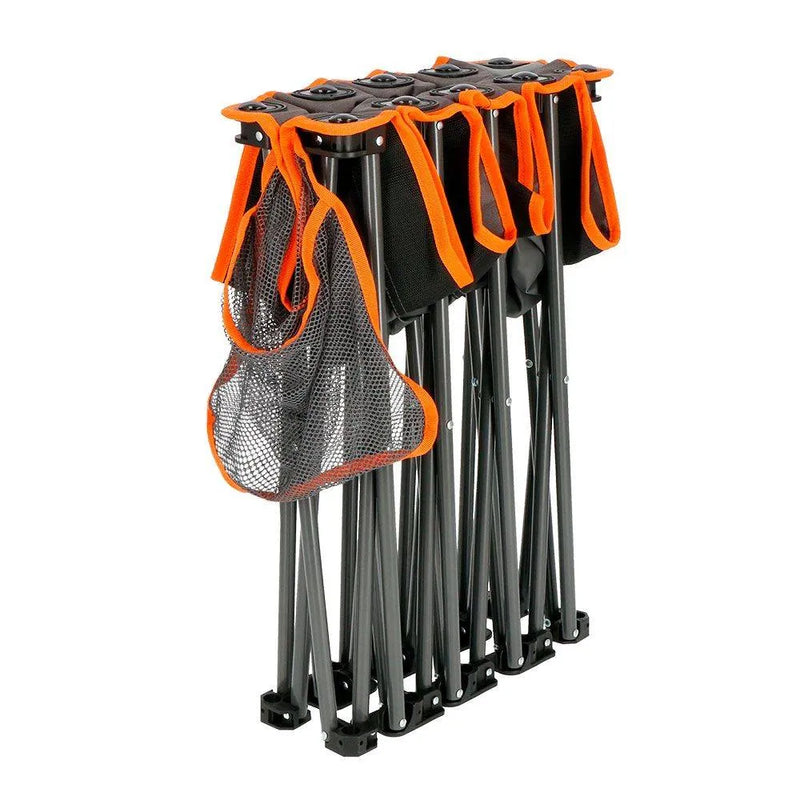 BANCO BENCH PARA 4 PERSONAS SILLA GRIS DOITE