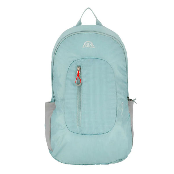 MOCHILA COMPACTABLE DOITE PLAIN TURQUESA 20 LTS