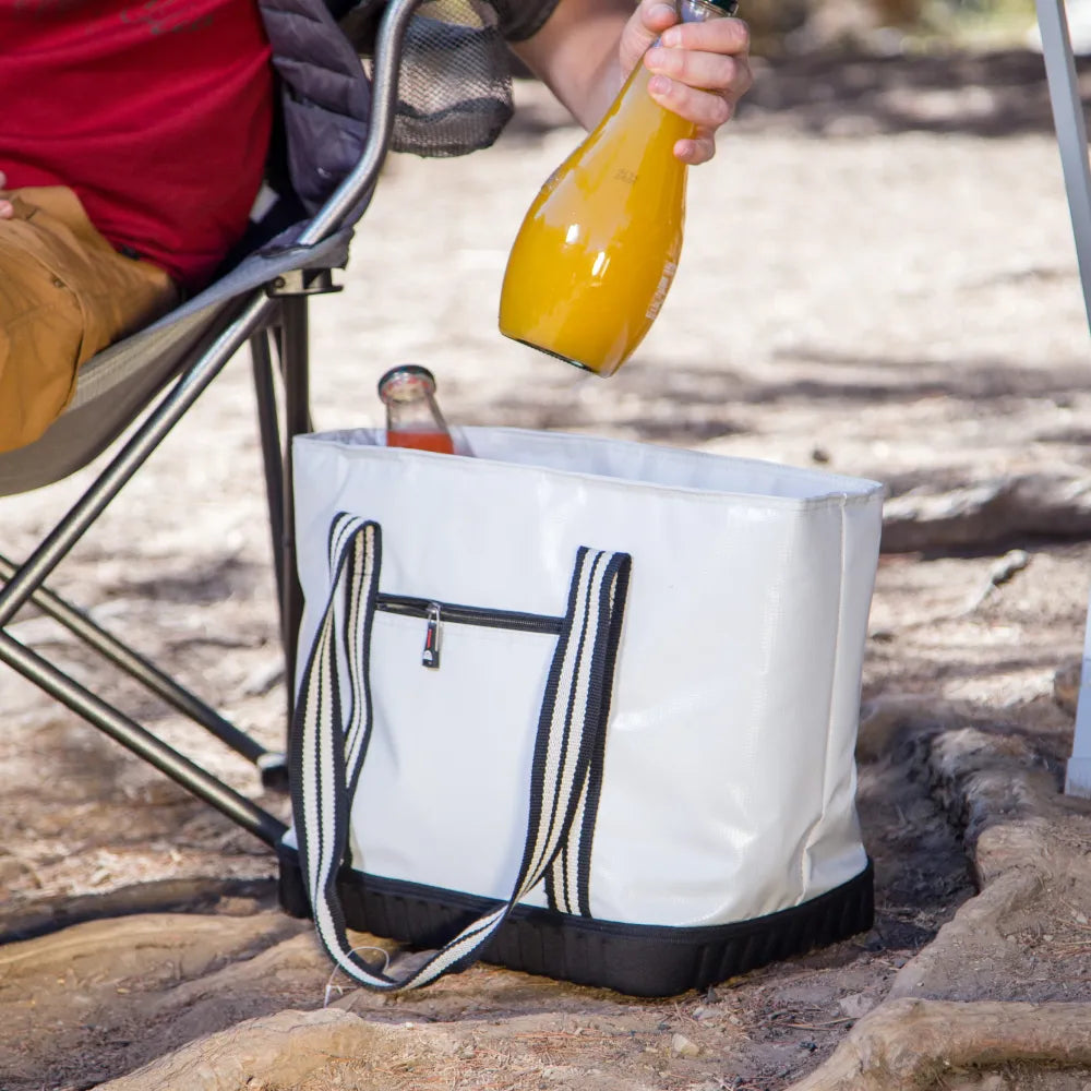 COOLER PLEGABLE TABO 25 LITROS BLANCO DOITE