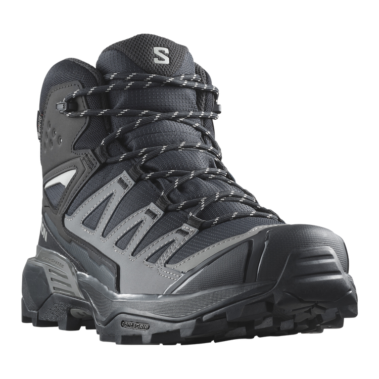 ZAPATILLA SALOMON HOMBRE X ULTRA 360 MID GTX BLACK MAGNET PEW