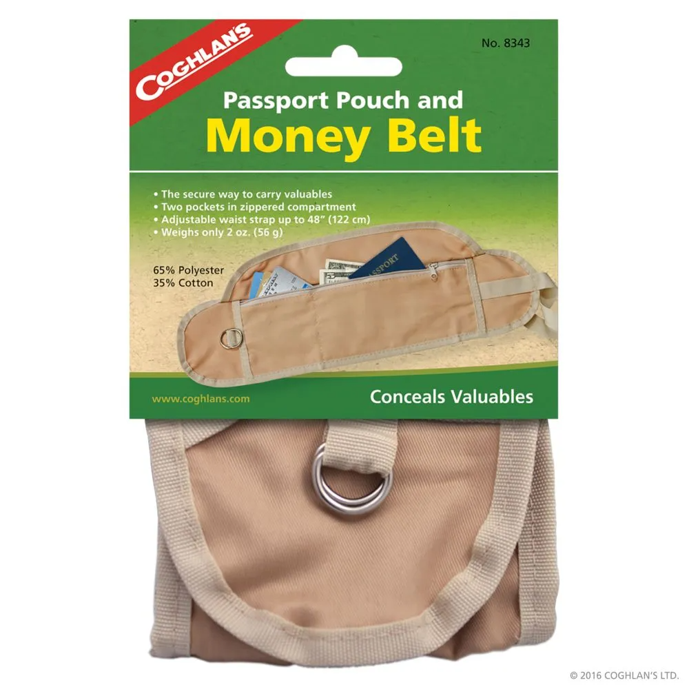 BANANO DE VIAJE COGHLANS MONEY BELT