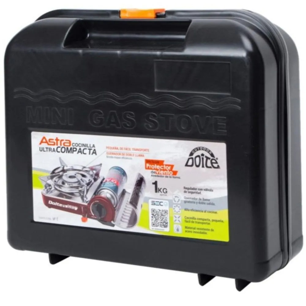PACK COCINILLA ASTRA + 4 GAS 227 GRS