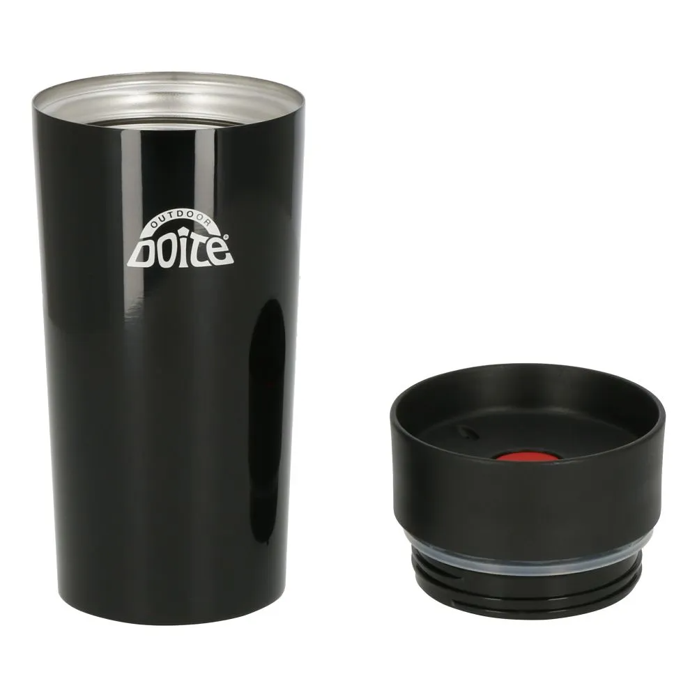 MUG DOITE ONE TOUCH NEGRO | 350 ML