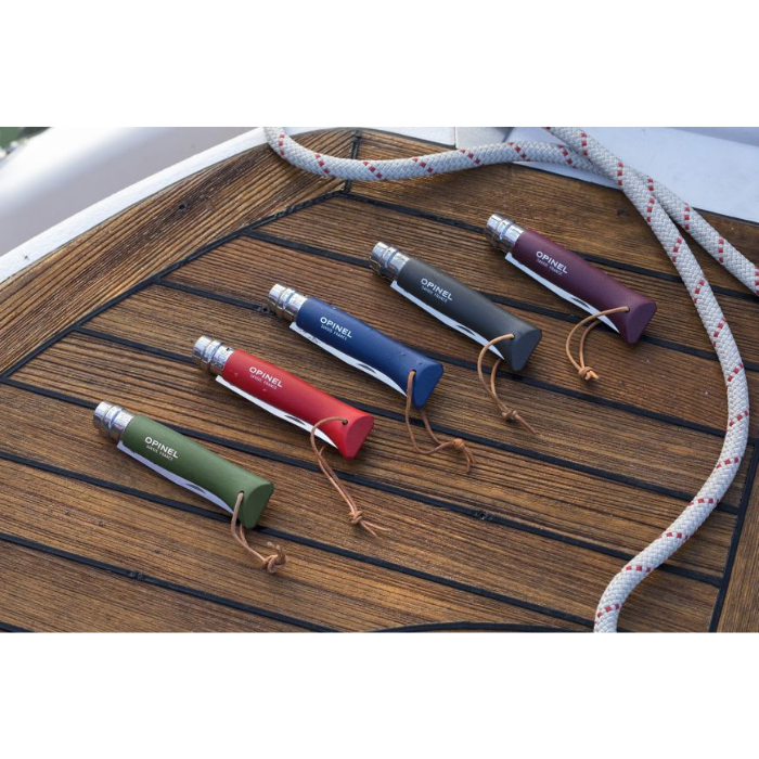 CUCHILLO OPINEL N°8 TREKKING ROJO