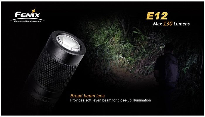 LINTERNA FENIX E12 - 130 LUMENS