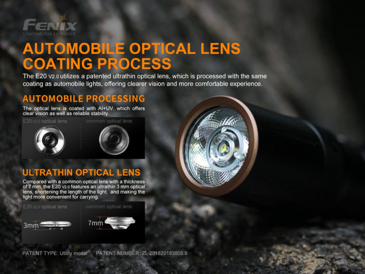 LINTERNA FENIX E20 V2.0