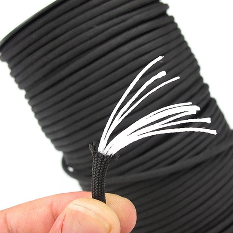 CUERDA PARACORD X METRO - NEGRO
