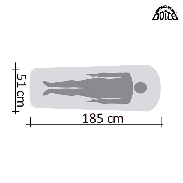 COLCHON AUTO INFLABLE DOITE CROSTEC SINGLE