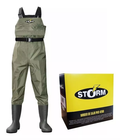 WADER IMPERMEABLE STORM PVC 420D
