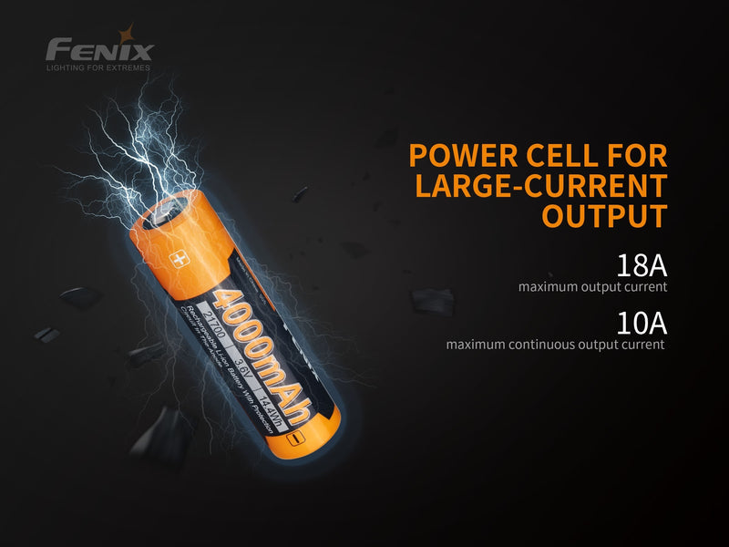 BATERIA FENIX 21700 ALTA DESCARGA ARB-L21