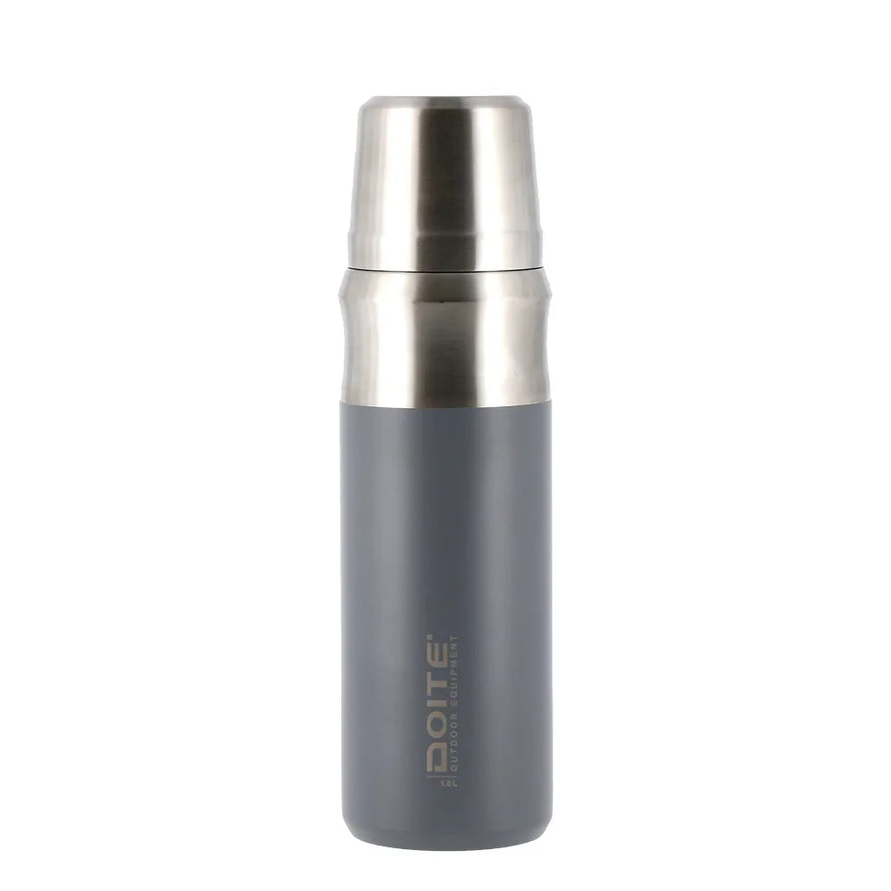 TERMO ACERO INOXIDABLE CRES 1 LT. GRIS DOITE