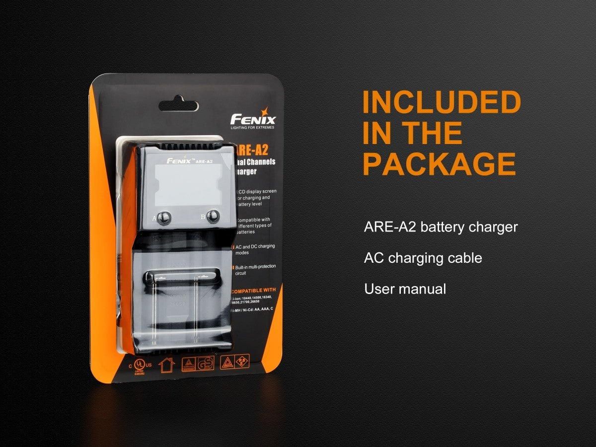 CARGADOR FENIX DOBLE ARE-A2