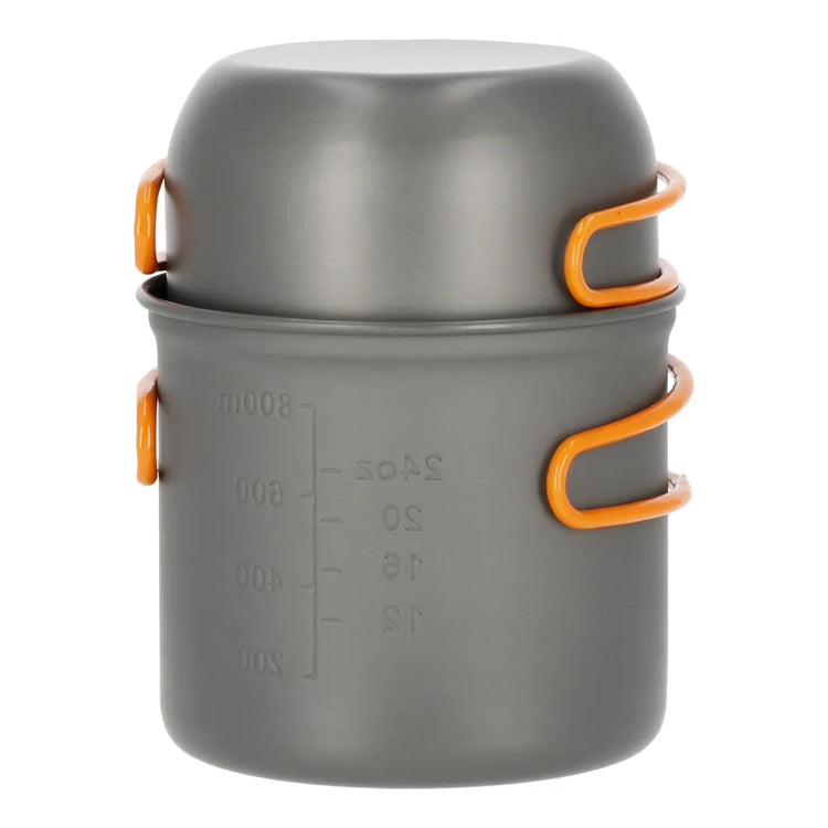 SET OLLA ALUMINIO 1 PERSONA GRIS DOITE