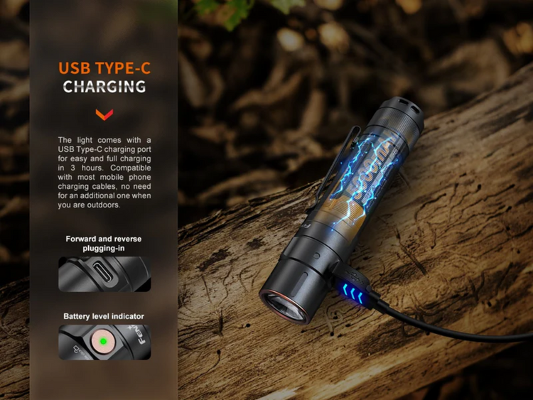 LINTERNA TACTICA FENIX E35R GRAFFITI | 3100 LUMENES