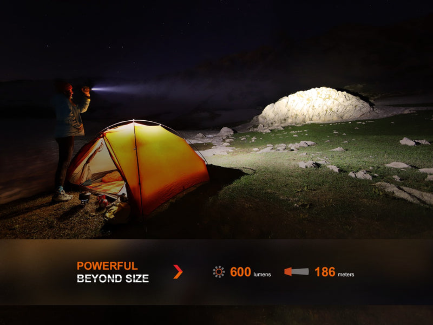 LINTERNA FENIX LD12R | 600 LUMENES