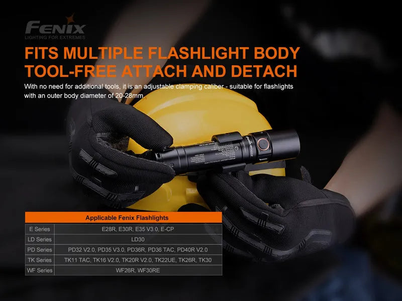HOLDER CASCO LINTERNA FENIX ALD-05