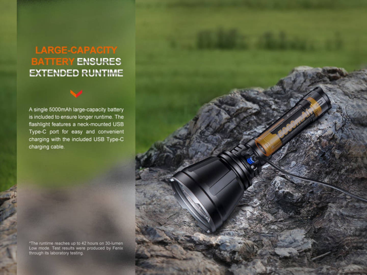LINTERNA FENIX HT18R | 2800 LUMENS