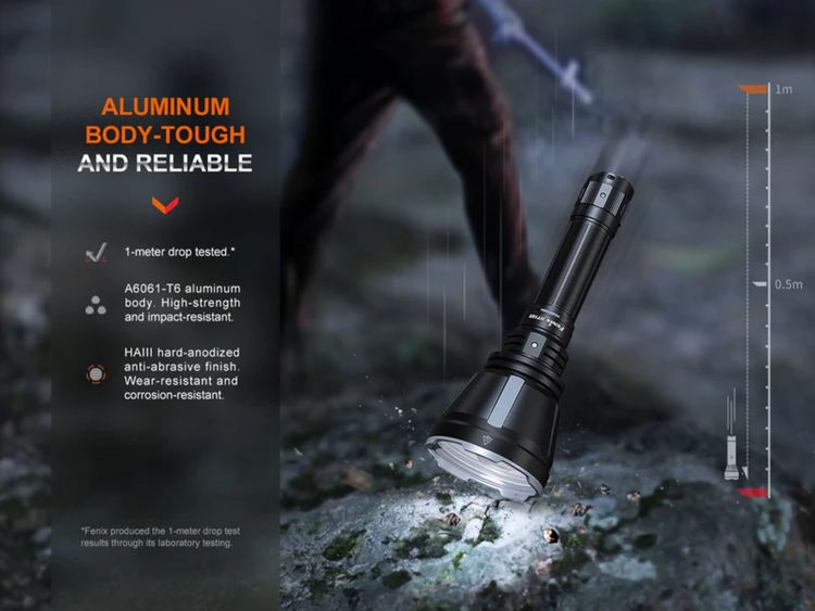 LINTERNA FENIX HT18R | 2800 LUMENS