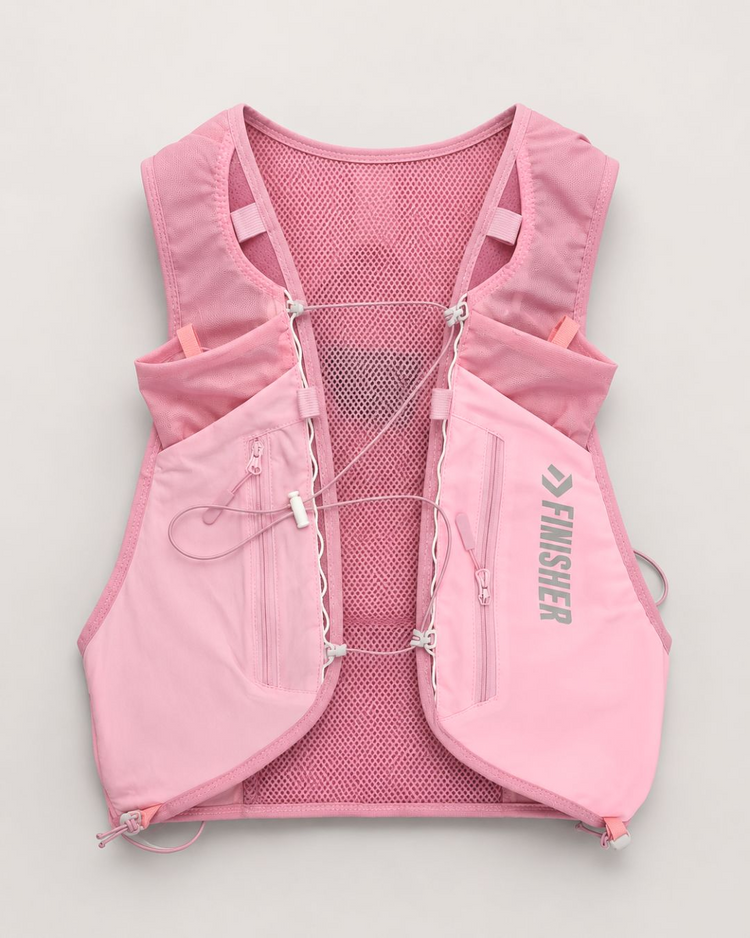 CHALECO DE RUNNING FINISHER MONTBLANC ROSA