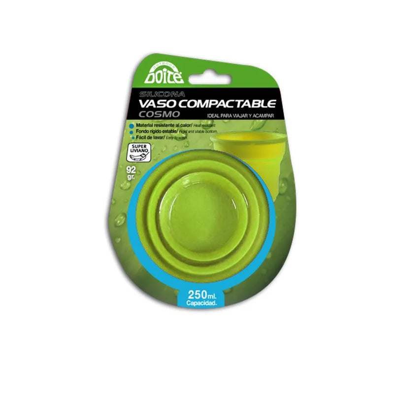 VASO COMPACTABLE COSMO VERDE DOITE