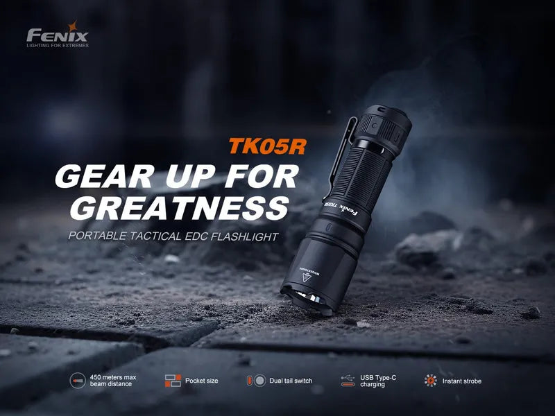 LINTERNA FENIX TK05R