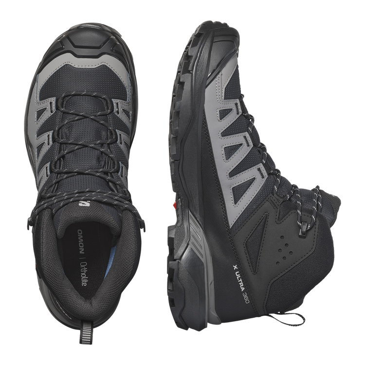 ZAPATILLA SALOMON HOMBRE X ULTRA 360 MID GTX BLACK MAGNET PEW