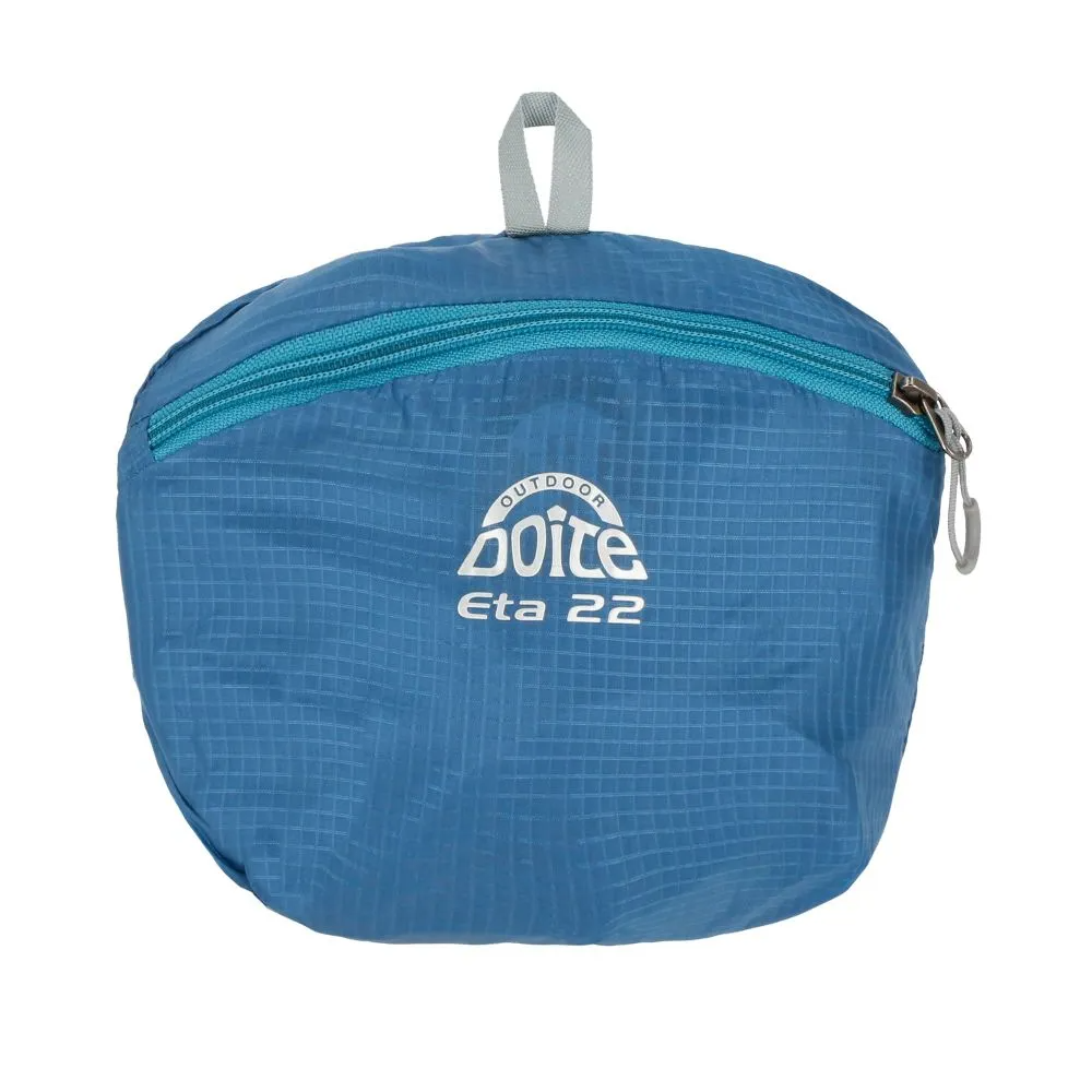 MOCHILA COMPACTABLE DOITE ETA BLUE | 22 LITROS