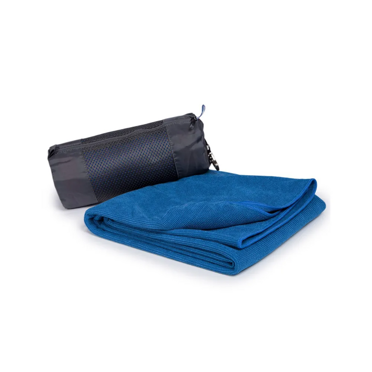 TOALLA MICROFIBRA TALLA M AZUL