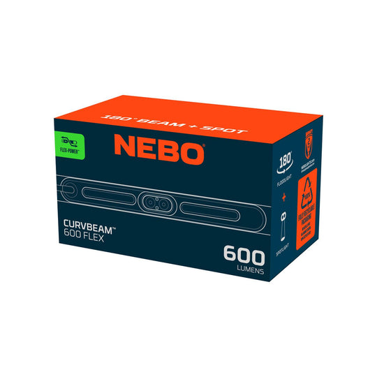 LINTERNA FRONTAL NEBO CURVBEAM 600 LUMEN
