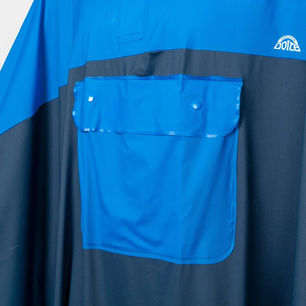 PONCHO IMPERMEABLE DOITE UNISEX HI-PROTECTA AZUL