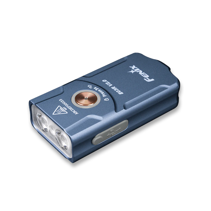 LINTERNA FENIX E03R AZUL | 500 LUMENES