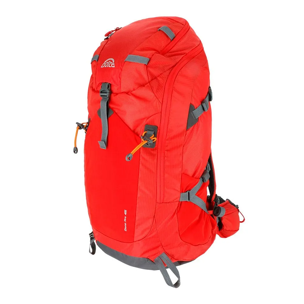 MOCHILA EXCURSIÓN DOITE ZIONN PRO RED 45 LTS