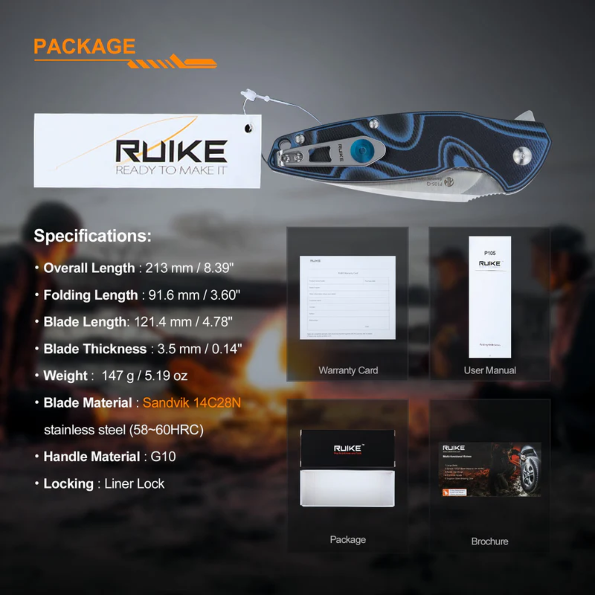 NAVAJA RUIKE P105-K