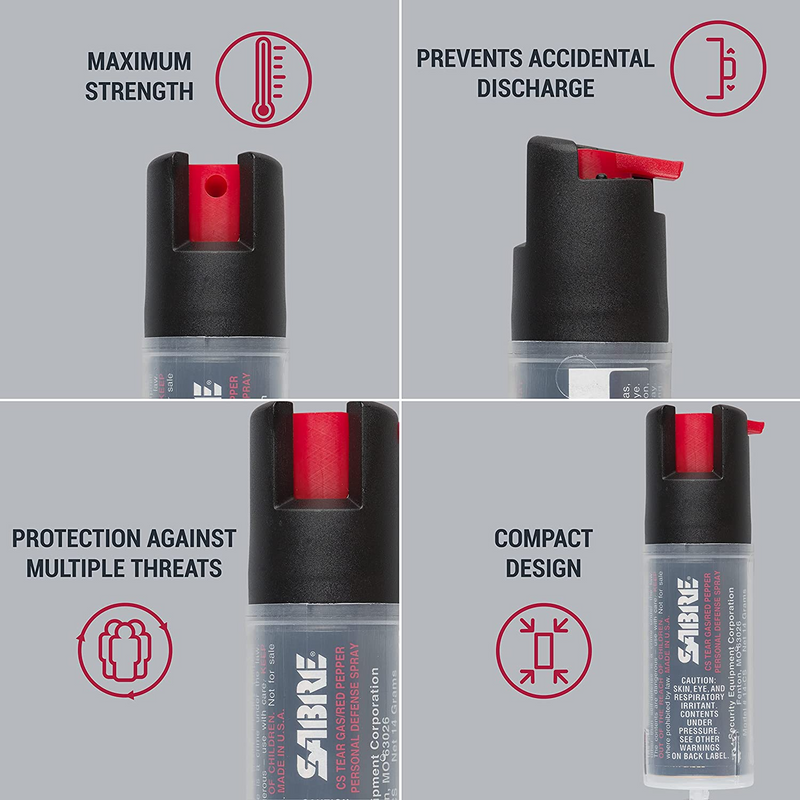 GAS PIMIENTA SABRE RED KR-14-0C| 15 GRS